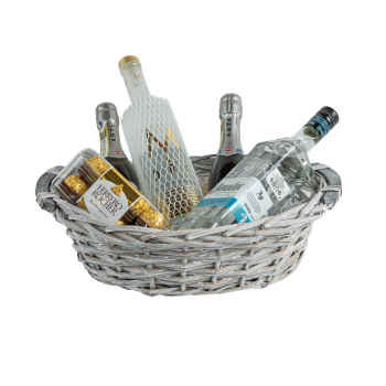 Basket El Jimador, Dry Mastixa, Martini Asti mini και Ferrero Rocher