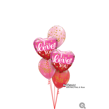 Μπαλόνια σύνθεση Love