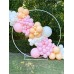 Garland Διαγώνιος με Γίγας μπαλόνια σε ροζ αποχρώσεις