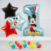 Μπαλόνια Πρώτα Γενέθλια Mickey