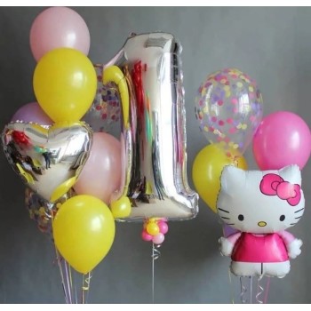 Μπαλόνια Γενεθλίων Helo Kitty 