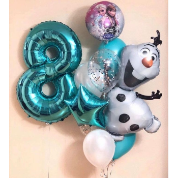 Μπαλόνια Γενεθλίων Frozen Olaf 