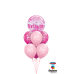 Μπαλόνια Happy Birthday Pink 