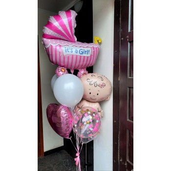 Μπαλόνια καροτσάκι για νεογέννητο 