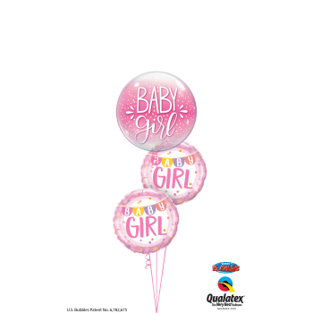 Μπαλόνια γέννησης baby girl